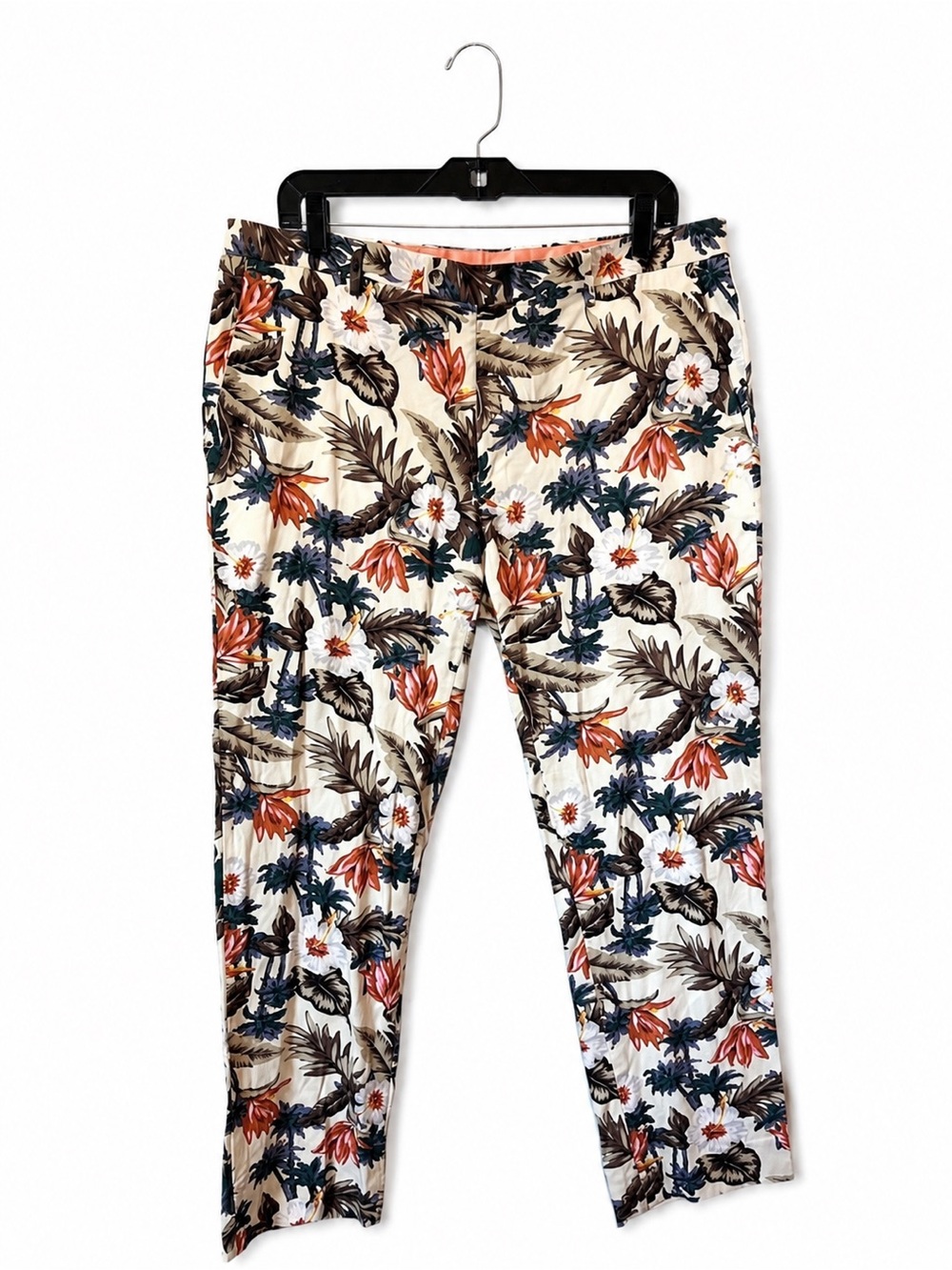 Paisley‎ & Gray Tropical Print Slim-Fit Pants Men's Size W34/32L